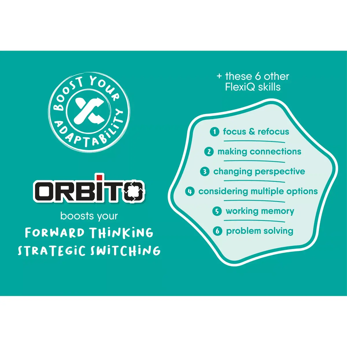 Galda spēle FLEXIQ ORBITO Strategy Educational Photo 6