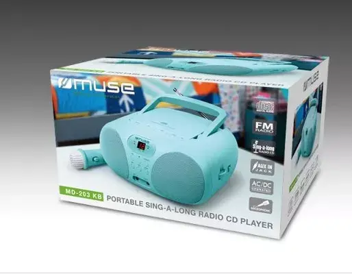 Pārnēsājamā stereo sistēma Muse MD-203 KB Photo 3