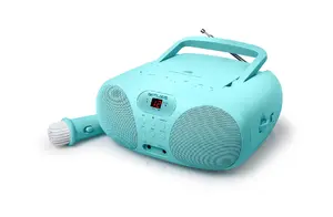 Portable stereo system Muse MD-203 KB Analog FM Blue
