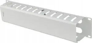 19" 2U kabeļu organizators LANBERG AK-1705-S, pelēks