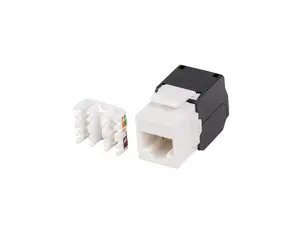 LANBERG Keystone Module KSU5-4000 RJ45 Cat.5E UTP Toolless — Ethernet jack for patch panels and keystone wall plates