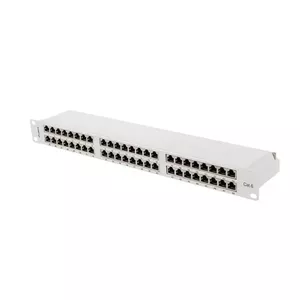 Patch panel LANBERG PPS6-1048-S 48-port 1U 19" Cat6 FTP shielded