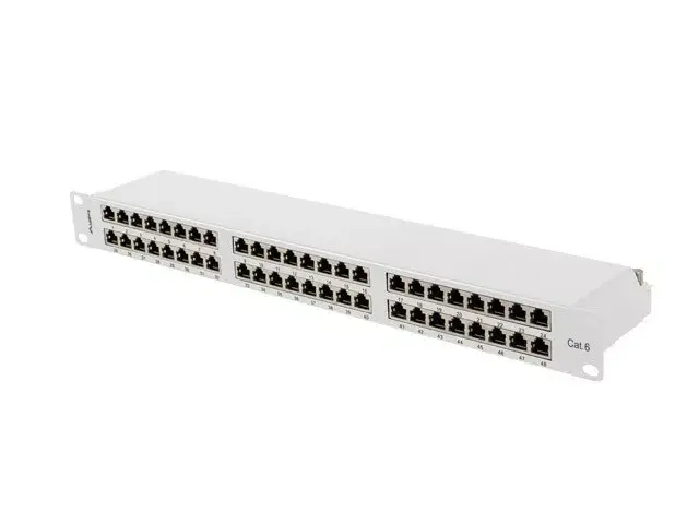 LANBERG PPS6-1048-S 48 porti Cat6 FTP 1U patch panelis Photo 2