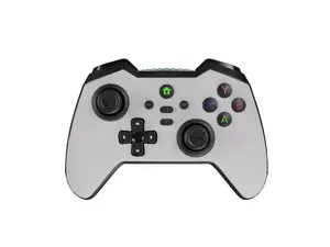 Genesis Mangan 400 White Wireless Bluetooth Gamepad for PC, Nintendo Switch, Android, iOS and Mac with Built-in Battery and USB-C