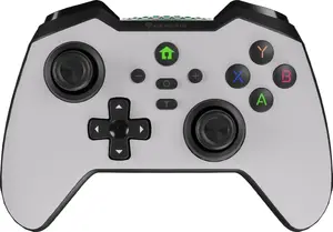 Genesis Mangan 400 White Wireless Gamepad for PC, Nintendo Switch, Android, iOS and Mac with Bluetooth and USB Type-C