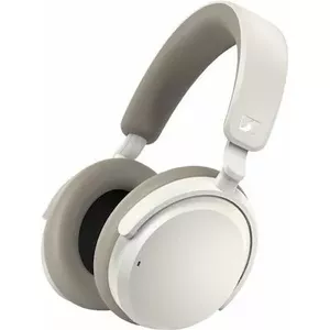 Headphones Sennheiser ACCENTUM Wireless — Bluetooth 5.2 Class 1, 50 h battery, 0.8 Ah, white, circumaural, built-in mic
