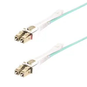 Multimode Fiber Optic Cable StarTech 5 m LC–LC OM4 50/125µm Push-Pull Tabs LSZH