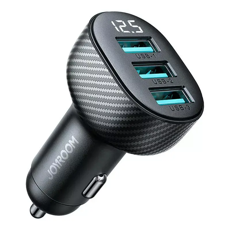 Авто зарядное Joyroom JR-CCD03 — 3× USB-A 3,4A Photo 2