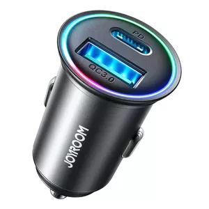 Car charger Joyroom JR-CCN04, dual USB-C and USB-A, total power 60W