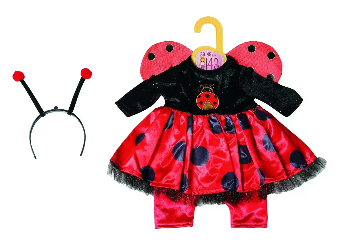 ZAPF Baby Born платье Ladybug с леггинсами Photo 5