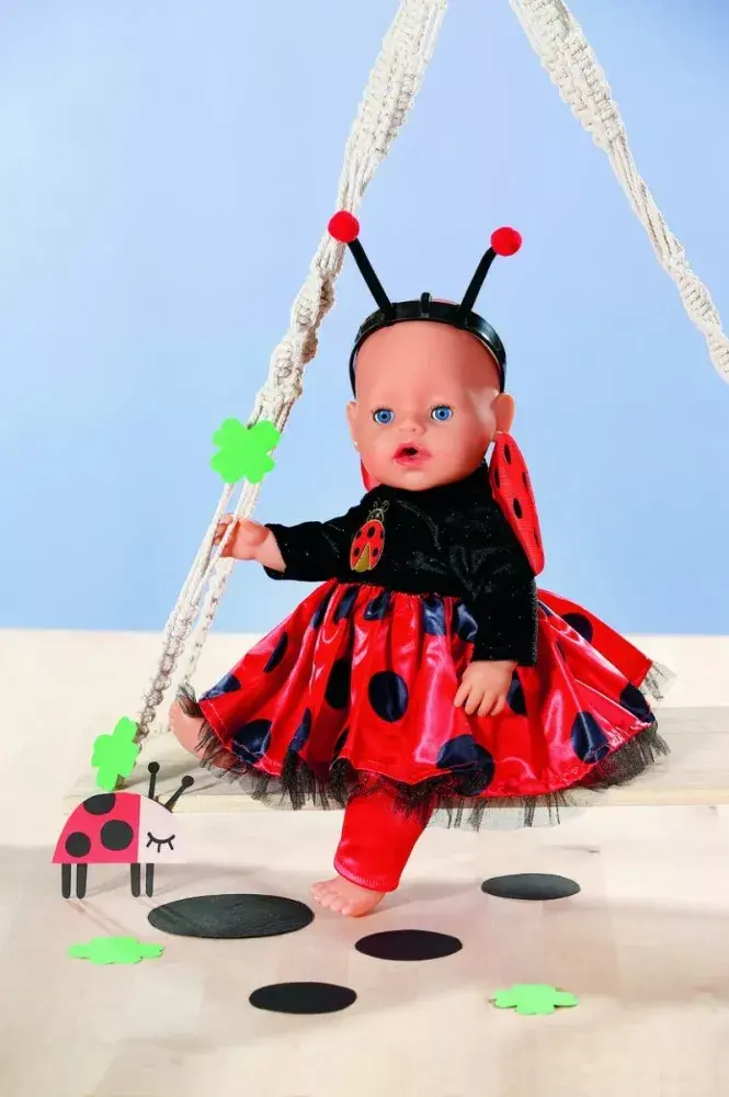 ZAPF Baby Born платье Ladybug с леггинсами Photo 7