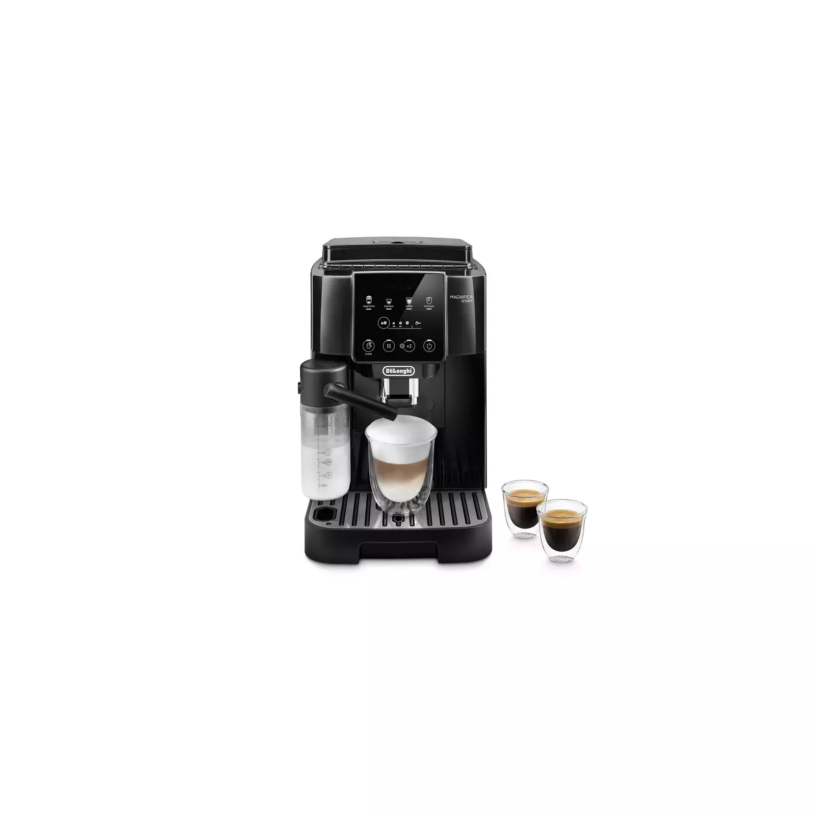 DeLonghi Magnifica Start Fully Automatic Bean to Cup Coffee Machine, ECAM220.60.B, Black