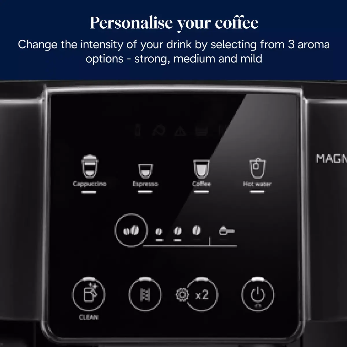 Kombinētā kafijas automāts De’Longhi Magnifica ECAM220.60.B Photo 5
