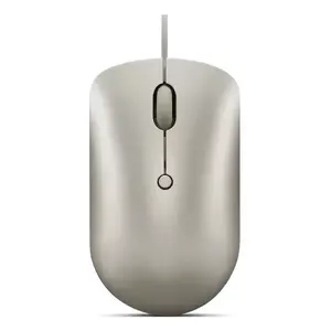 Wired office mouse Lenovo 540 Ambidextrous USB Type-C Optical 2400 DPI Sand