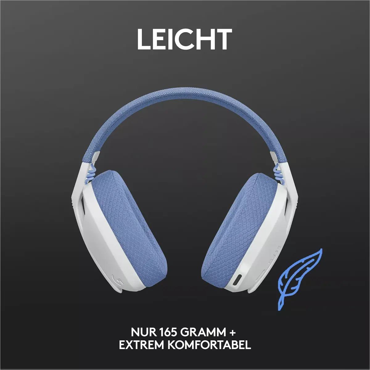 Austiņas Logitech G G435 LIGHTSPEED Wireless Gaming Headset Photo 6
