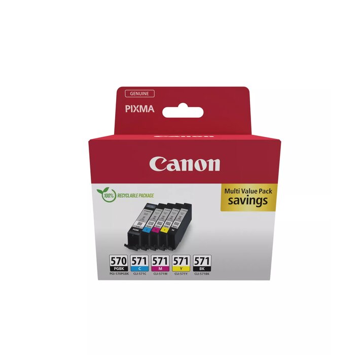  Canon CLI-571 Cyan Ink Cartridge : Office Products