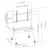 LH-Group TTF15-68FW Mobile Floor Stand for 50-86 inch Displays Photo 2