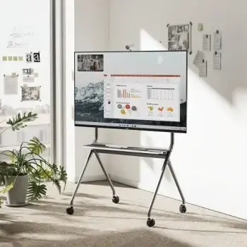 LH-Group TTF15-68FW Mobile Floor Stand for 50-86 inch Displays Photo 4