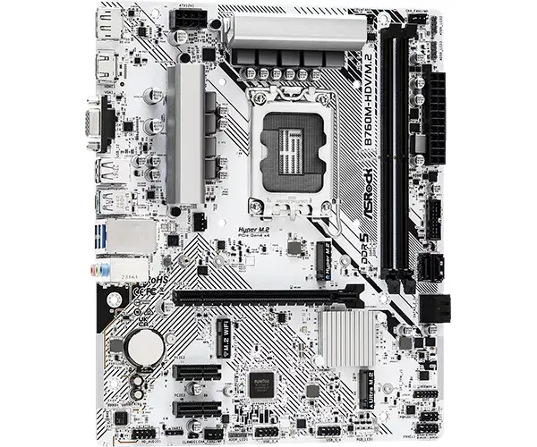 ASRock B760M-HDV/M.2 microATX mātesplate Photo 3