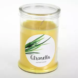Scented Candle Baltic Candles 39053 — Citronella, Yellow, Burning Time 50 h