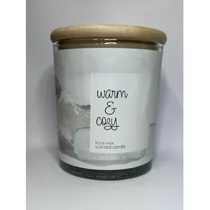 Scented candle Baltic Candles Warm&Cozy — 33h burn time, aroma candle