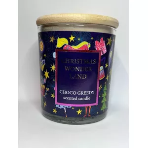 Scented candle Baltic Candles Choco Greedy — aromatic candle, approx. 33 h burn time