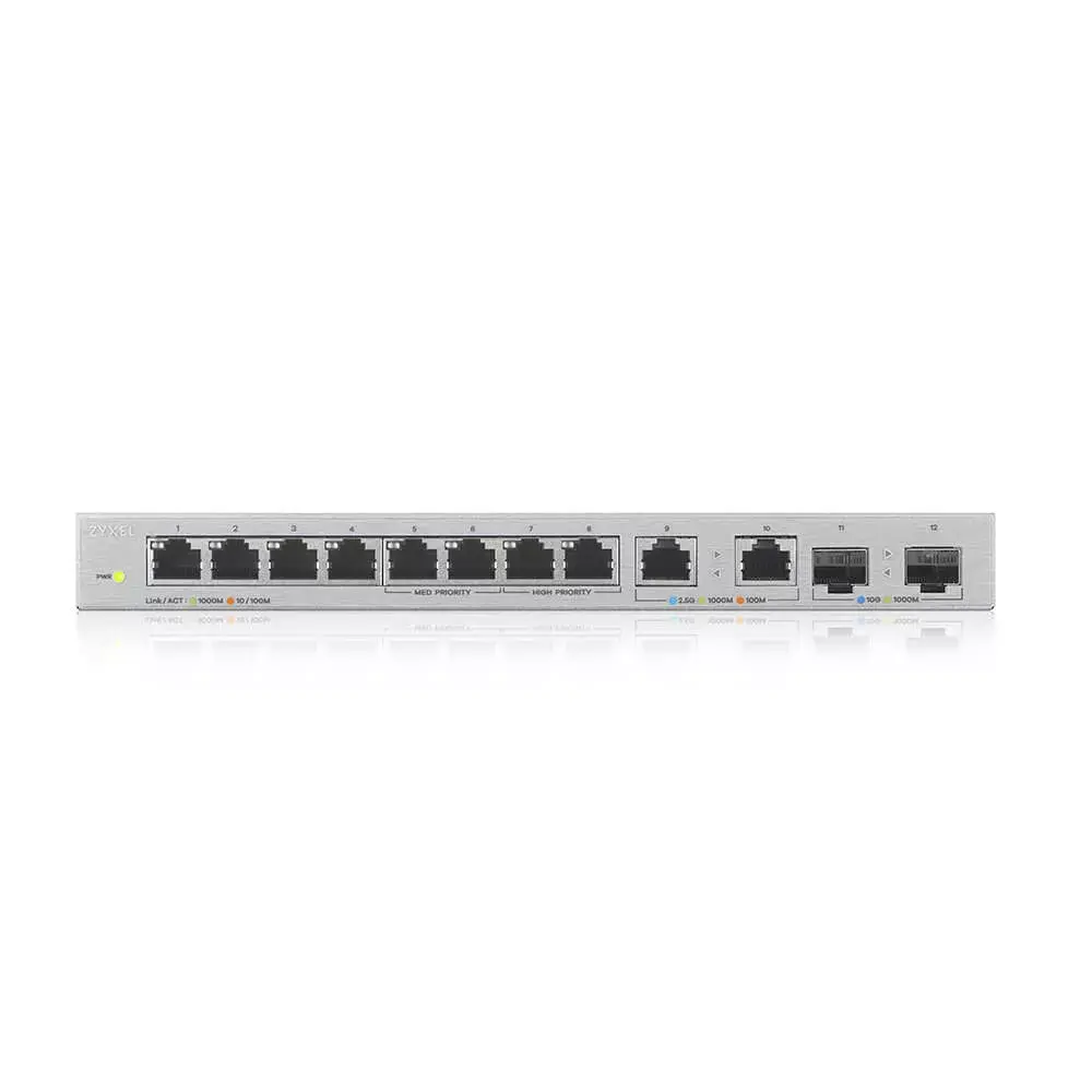 Неуправляемый коммутатор Zyxel XGS1010-12-ZZ0102F Photo 2