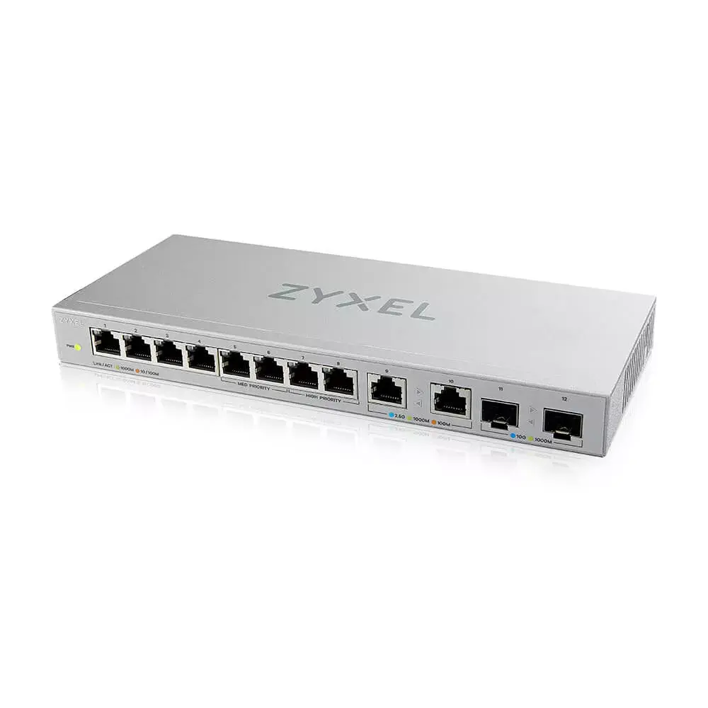 Неуправляемый коммутатор Zyxel XGS1010-12-ZZ0102F Photo 7