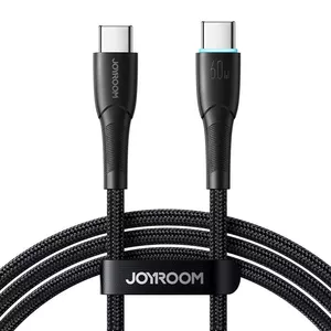 USB-C to USB-C cable Joyroom SA32-CC3, 60W, 1 m, black