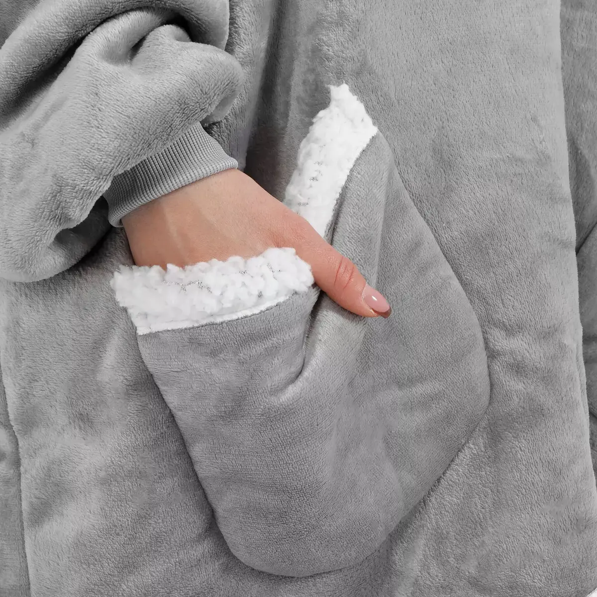 Springos HA5085 Oversized Blanket Sweater Photo 3