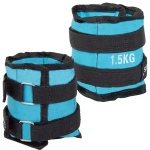 Ankle weights Springos FA0005 – 2×1.5 kg, adjustable strap, fabric exterior