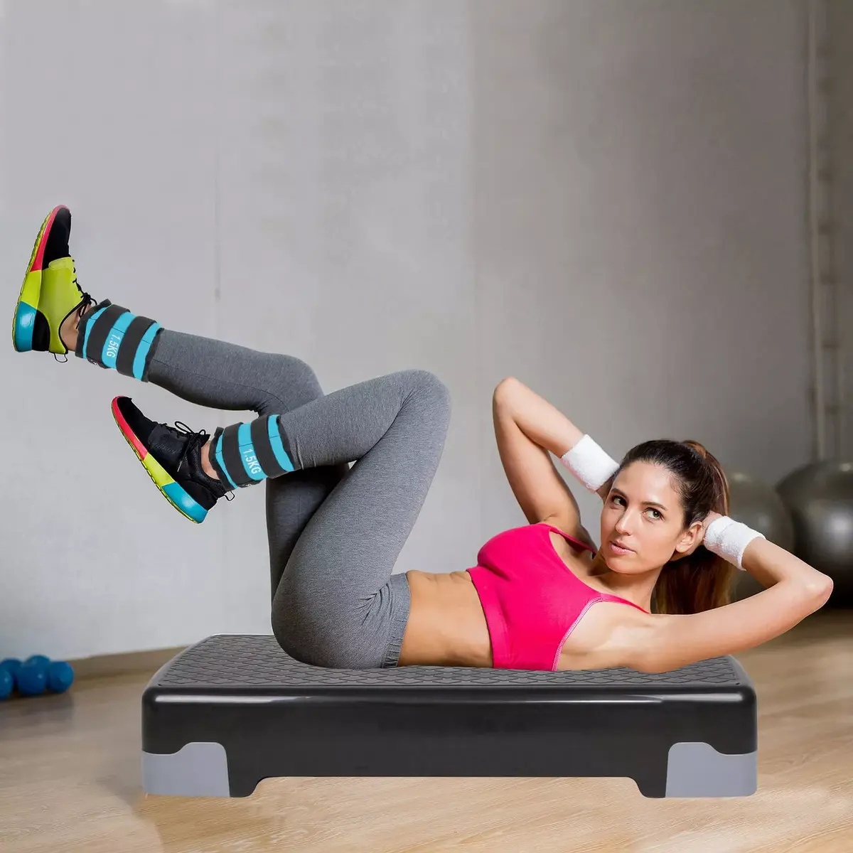 Ankle weights Springos FA0005 2×1.5 kg Photo 5