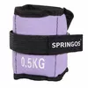Ankle weights Springos FA0003 2×0.5 kg Photo 2