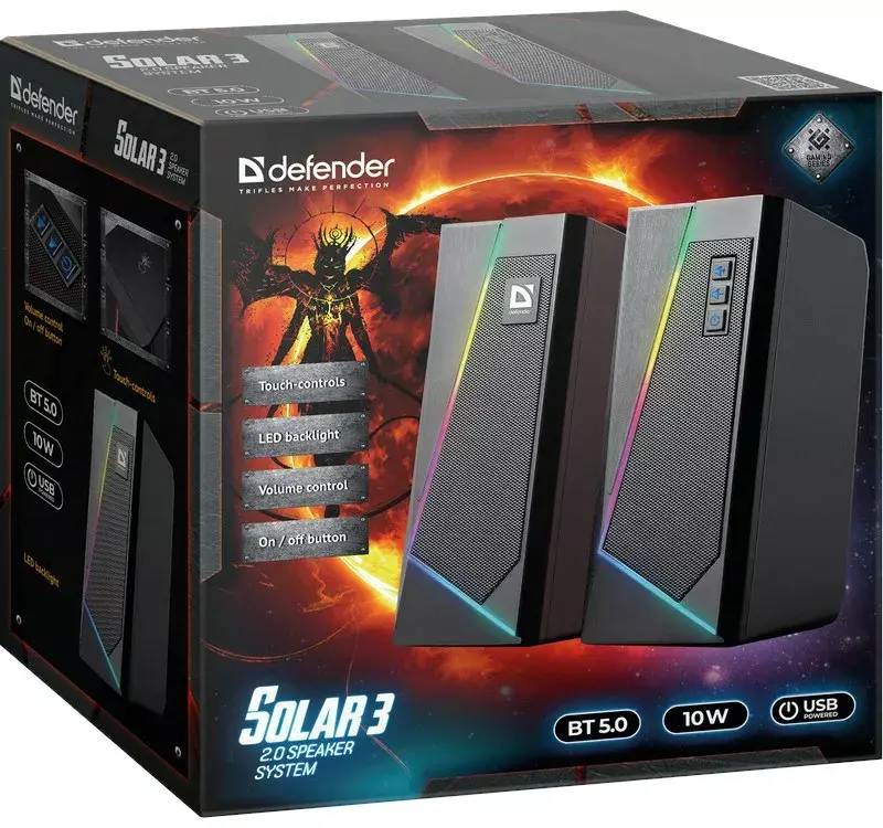 Pārnēsājams Bluetooth skaļrunis DEFENDER SOLAR 3 10W Photo 3