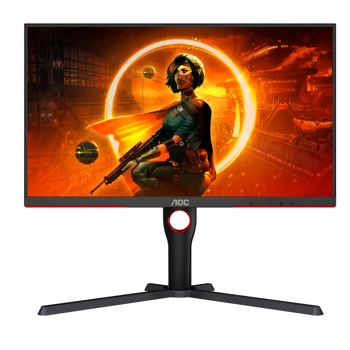 Игровой монитор AOC G3 Q27G3XMN/BK Photo 4