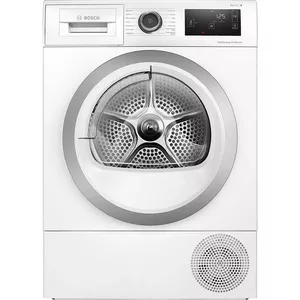 Bosch WTU8769SSN, Series 6, 9 kg, dziļums 61.3 cm, balta - Veļas žāvētājs