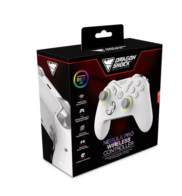 Геймпад Dragonshock Nebula Pro White Photo 7