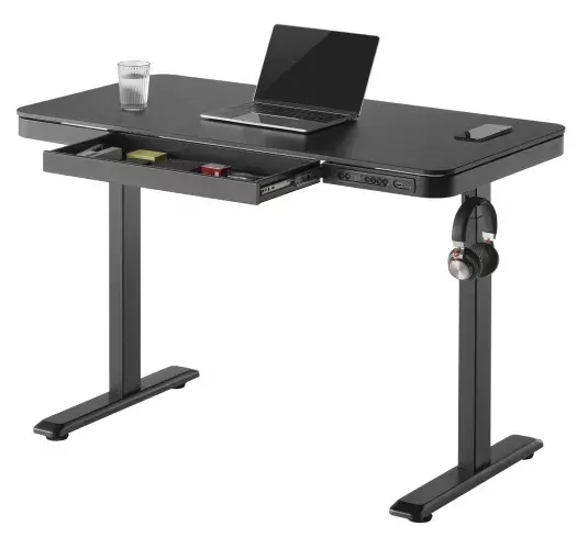 Adjustable height table up up Balder II Black Photo 3