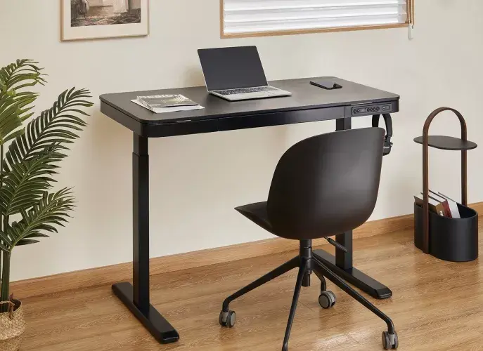 Adjustable height table up up Balder II Black Photo 8
