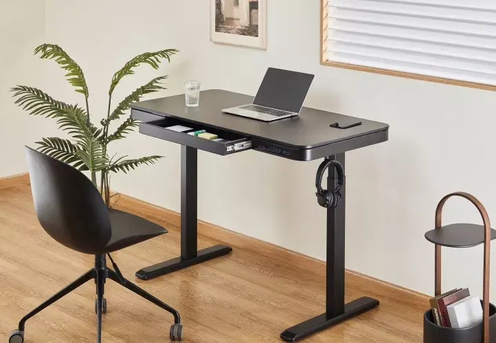 Adjustable height table up up Balder II Black Photo 9