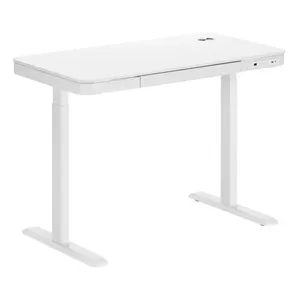Regulējama augstuma galds up up Balder II WWS-D22-80S-W — platums 80 cm, balts