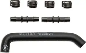 Tubing EK Water Blocks EK-Pro 17/10mm Reinforced EPDM Preformed 45° & 90°