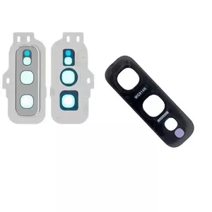 Camera lens glass HQ for Samsung G970 (S10e) Prism White, replacement rear camera cover