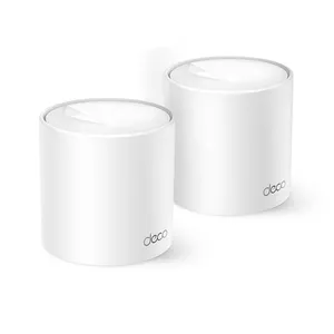 TP-Link Deco X10 Divkāršā frekvenču josla (2.4 GHz / 5 GHz) Wi-Fi 6 (802.11ax) Balts 2 Iekšējs