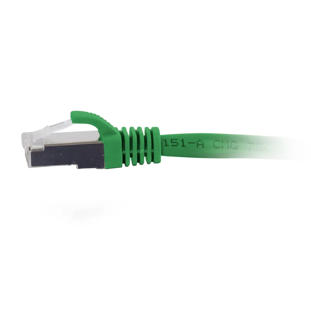 Сетевой патч-корд C2G Cat6a UTP Slim 0.3м Зеленый Photo 3