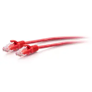 Ethernet Cable C2G 0.3m RJ-45 Cat6a Red