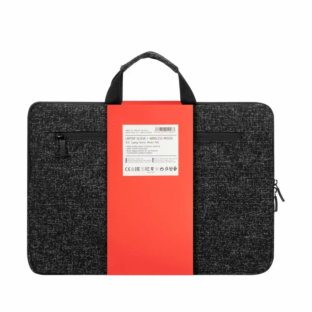Portatīvo datoru soma Rivacase 7916BKMOUSE Photo 4