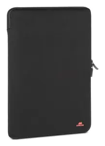 Rivacase 5226B Laptop Sleeve Case for 15.6 Inch Screens Black Neoprene and Polyester Universal Compatibility