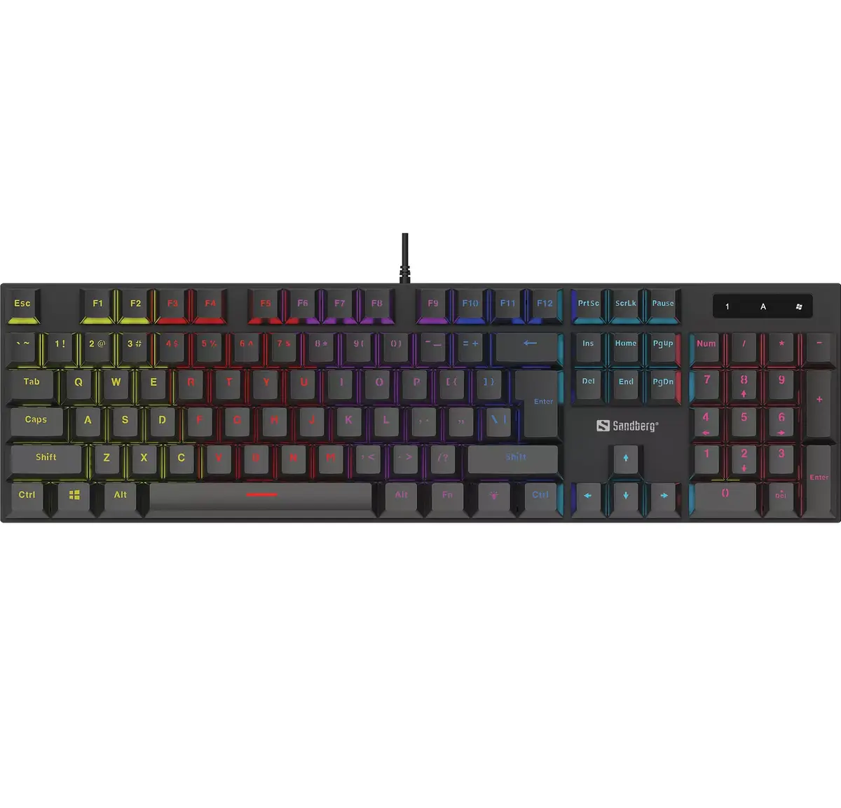 Sandberg Mechanical Gamer Keyboard GERMAN Photo 2