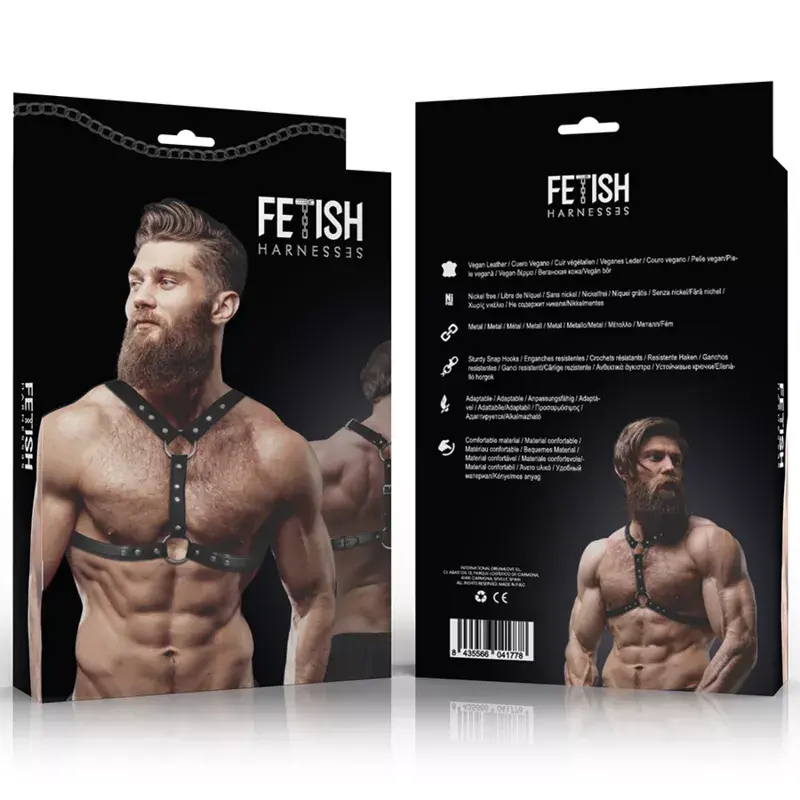 Chest Harness FETISH SUBMISSIVE ATTITUDE D-235869 Photo 4